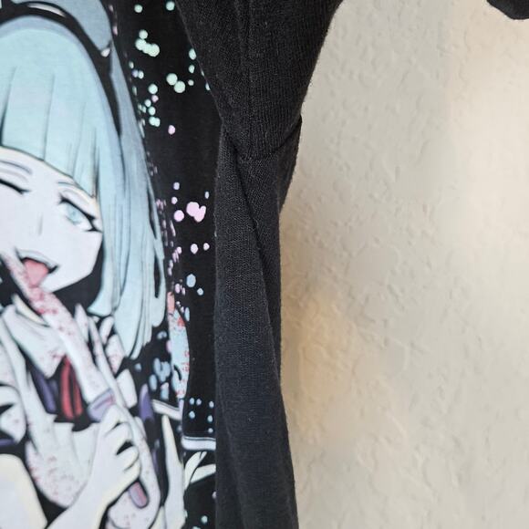 Kawaii Krypt Recipe For Disaster Anime Tee Shirt Unisex Small Spooky Goth - Picture 5 of 6